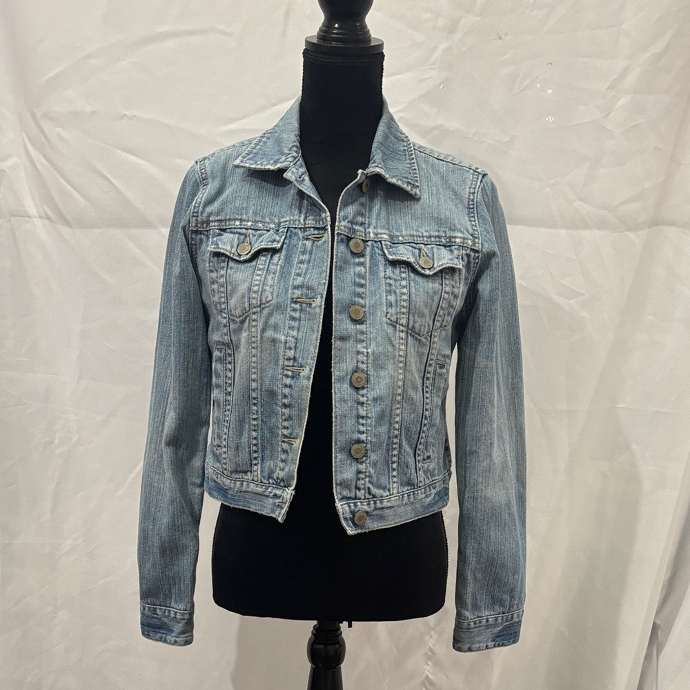 American Eagle Outfitters Classic Blue Denim Jacket